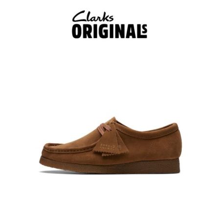 Clarks其乐Originals WALLABEE经典休闲袋鼠鞋男舒适平底系带鞋