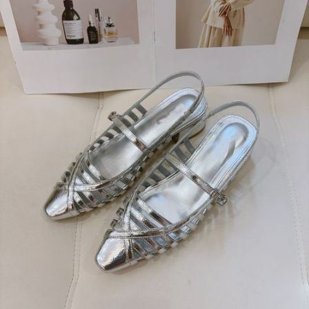 豆豆DH【女人味】粗高跟绑带凉鞋女夏季时尚洋气女鞋-8997-113
