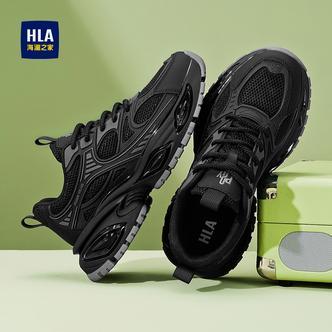 HLA/海澜之家男鞋男款2026鞋子新款夏季潮流透气耐磨百搭休闲鞋