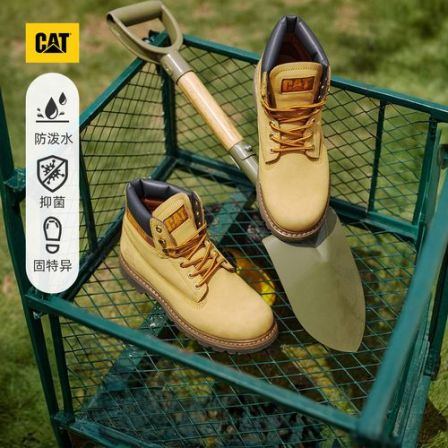 【DB】【高帮固特异防水】CAT卡特固特异工艺户外时尚休闲经典工装鞋