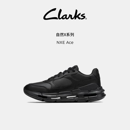 Clarks其乐NXE Ace男鞋早秋潮流舒适厚底增高运动休闲老爹鞋男主图