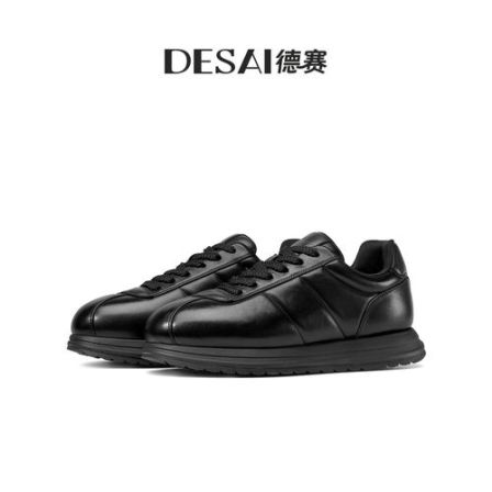 德赛【奢侈品同源】夏季多色软底商务通勤轻便健步运动休闲减震男鞋