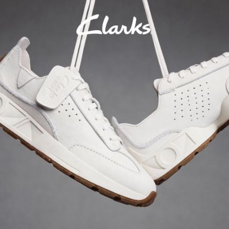 【出游季】Clarks其乐夏厚底休闲鞋透气不闷脚男德训鞋复古小白鞋