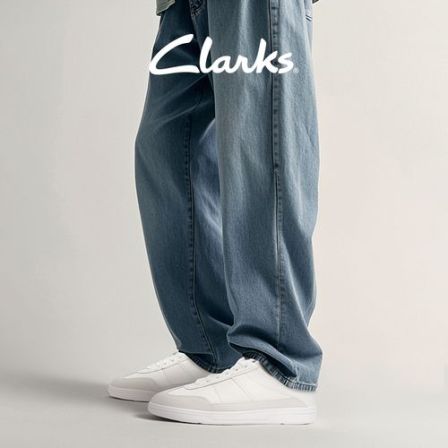 Clarks其乐休闲板鞋通勤鞋软底软面德训鞋透气复古足球鞋搭一切男