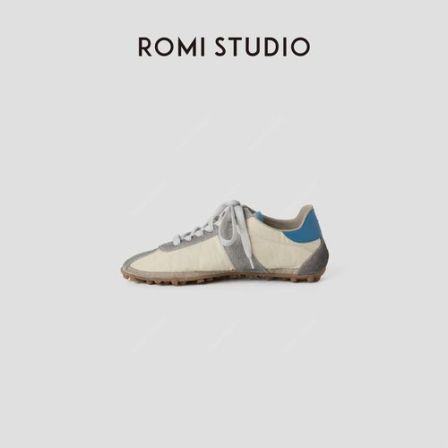 ROMI STUDIO“复古撞色”舒适平底防水耐磨阿甘德训鞋 RWCRP34550