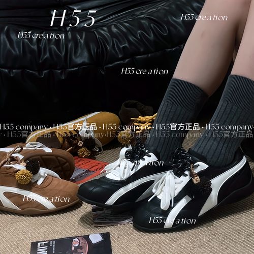 南韩欧尼-游牧风德训鞋 5cm10-2763【清N】主图