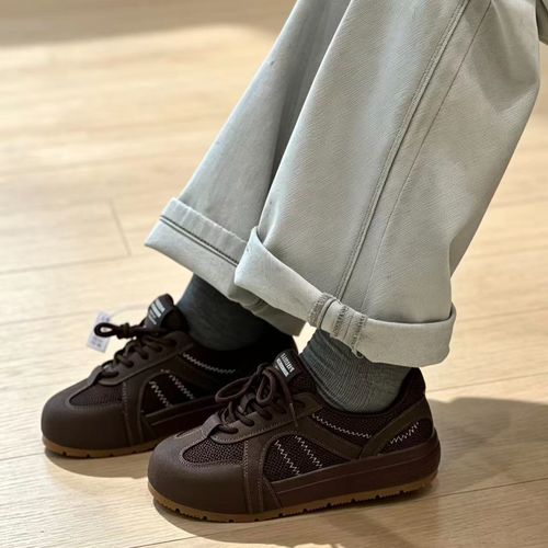 卓依夏款-厚底透气网面百搭休闲女款休闲鞋（新-691）主图