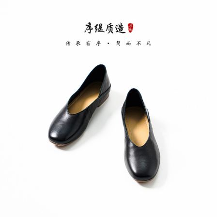 『踏云叙』新春夏新款复古新中式国风软底低帮百搭单鞋A03-8371