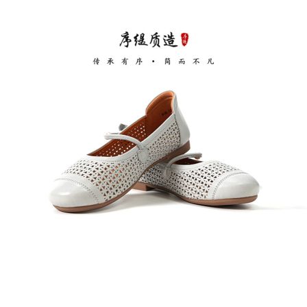 春夏新款复古新中式国风软底低帮百搭单鞋H16-13716