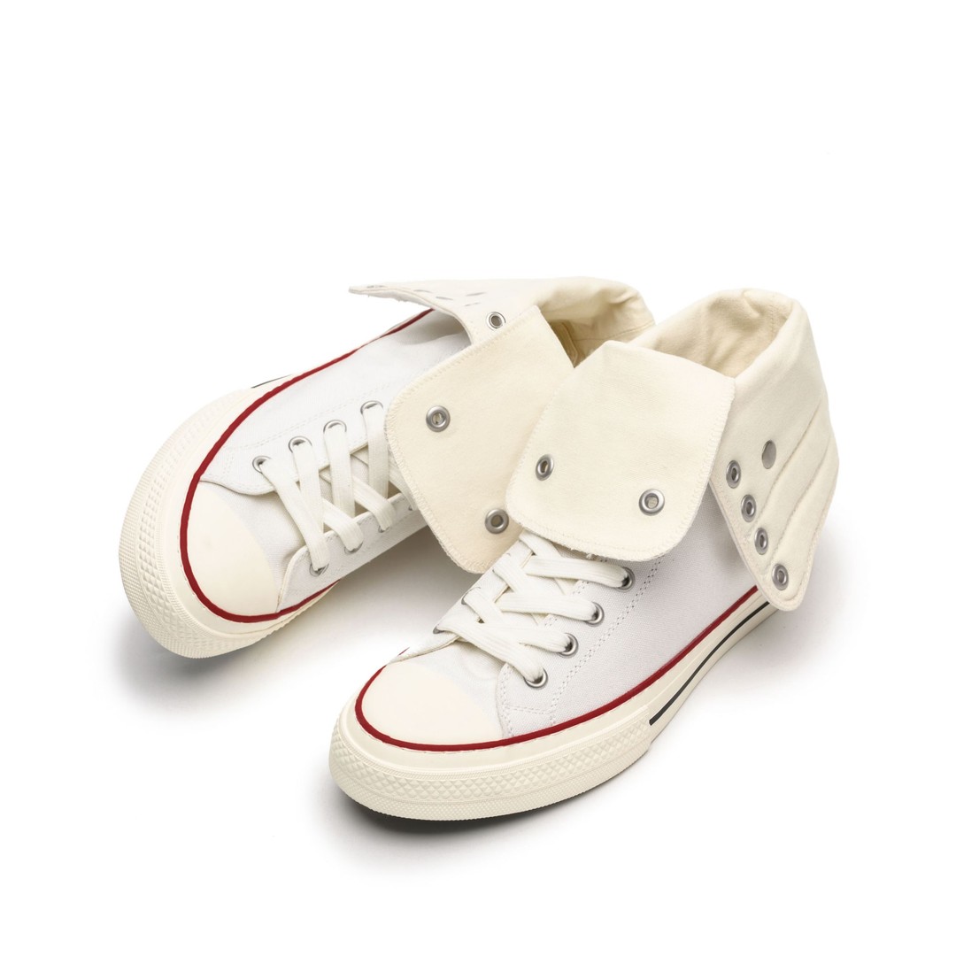 VETERANBOI 基础高帮翻盖帆布鞋 CLASSIC FLIP CANVAS SHOE主图