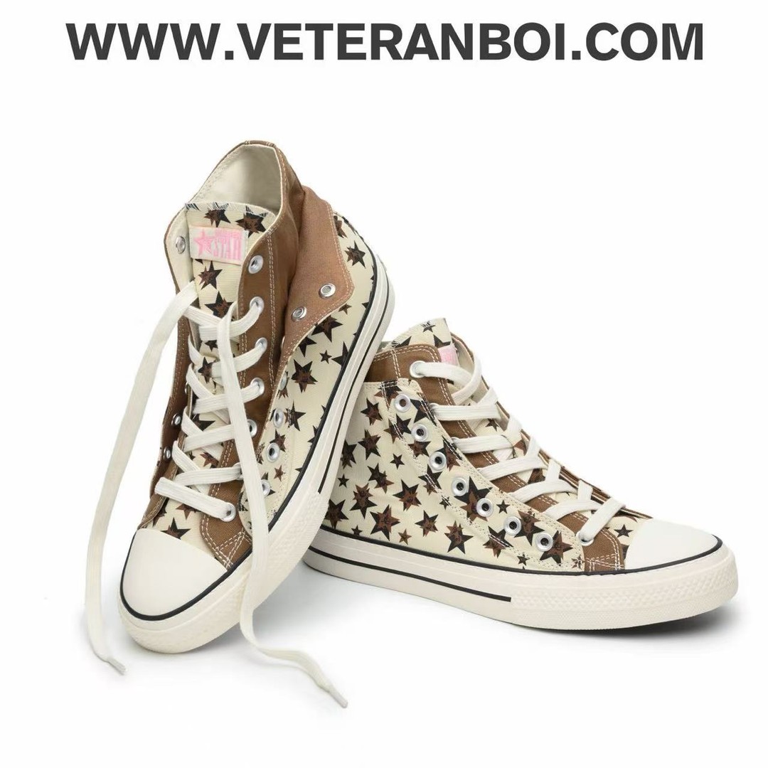 VETERANBOI 双层星星豹帆布鞋DOUBLE DECK LEOPARD CANVAS SHOE主图