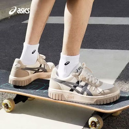 【粉彩风】ASICS亚瑟士COURT MZ男女时尚复古鞋低帮舒适耐磨板鞋主图