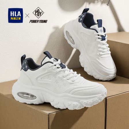 HLA/海澜之家男鞋新款流行舒适夏季增高时尚潮流休闲鞋运动百搭