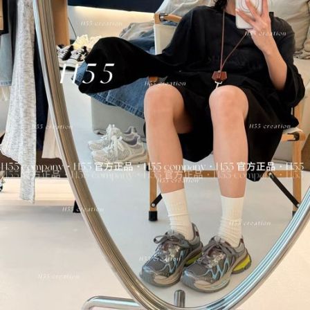 26ss波普艺术 中古 牛皮垫 夏季老爹鞋5cm81-3432【清N】