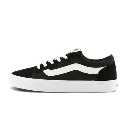 VANS范斯 Vero LS经典黑色轻量复古低帮街头板鞋VN000Y7HBA2