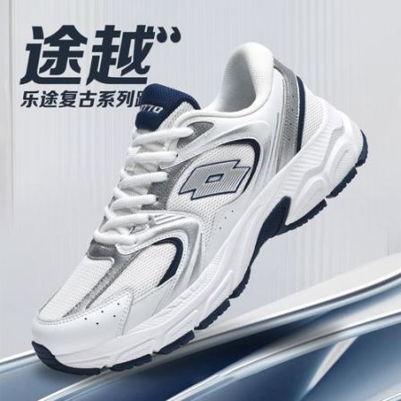 LOTTO/乐途新款复古网面跑鞋休闲透气防滑耐磨减震运动鞋1108