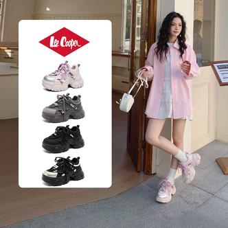 LEE COOPER【树莓可颂】厚底老爹鞋2026秋季新款百搭潮酷户外运动鞋主图
