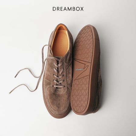 DREAMBOX钧博马皮时尚百搭男女款鞋子2026新款透气舒适休闲板鞋