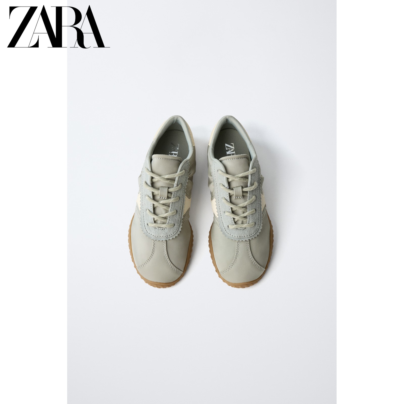 ZARA2026早秋新品 童鞋女童 薄底橡胶底百搭运动鞋 2338830 500主图