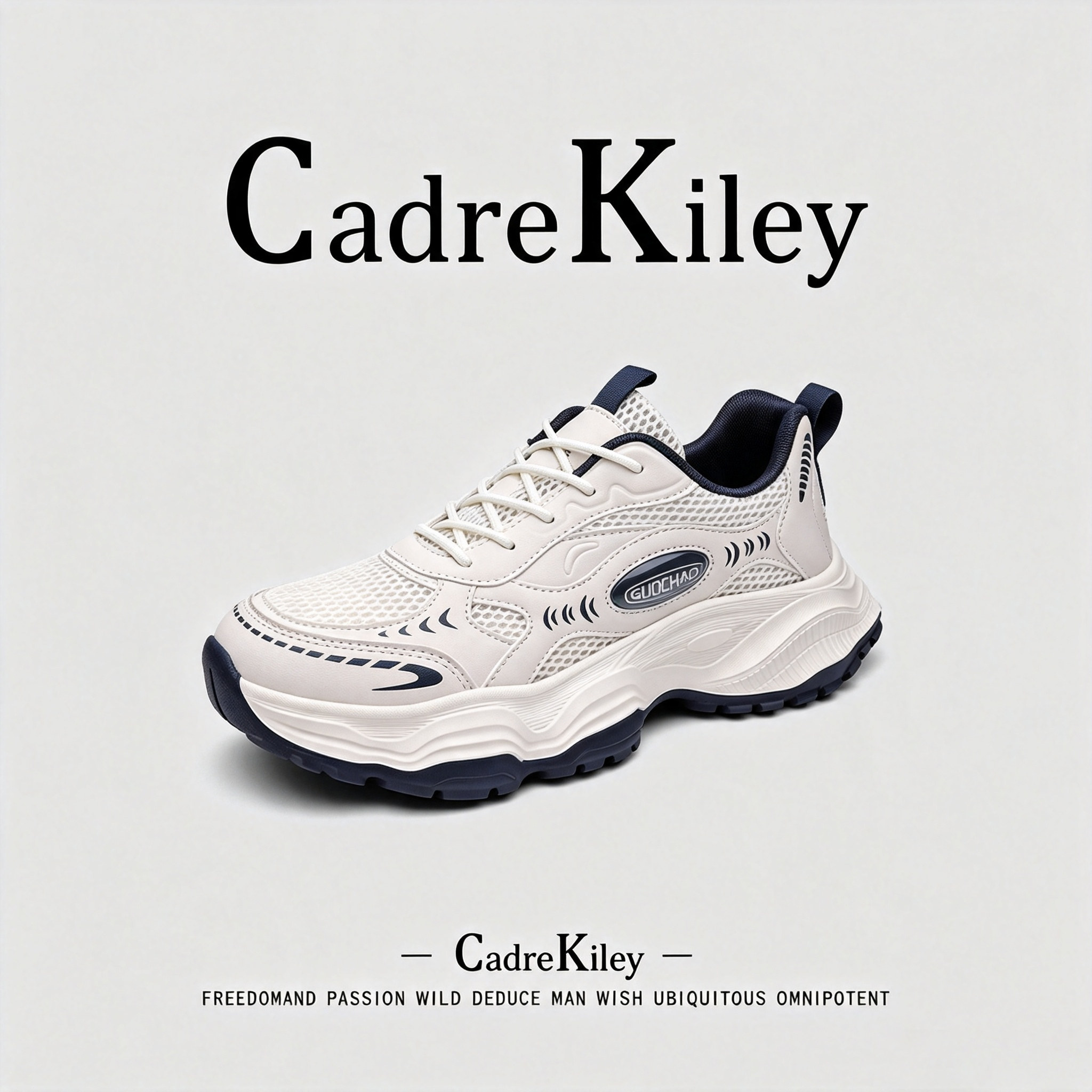 CadreKiley青少年运动鞋男女初中学生秋季网面透气软底减震跑步鞋主图
