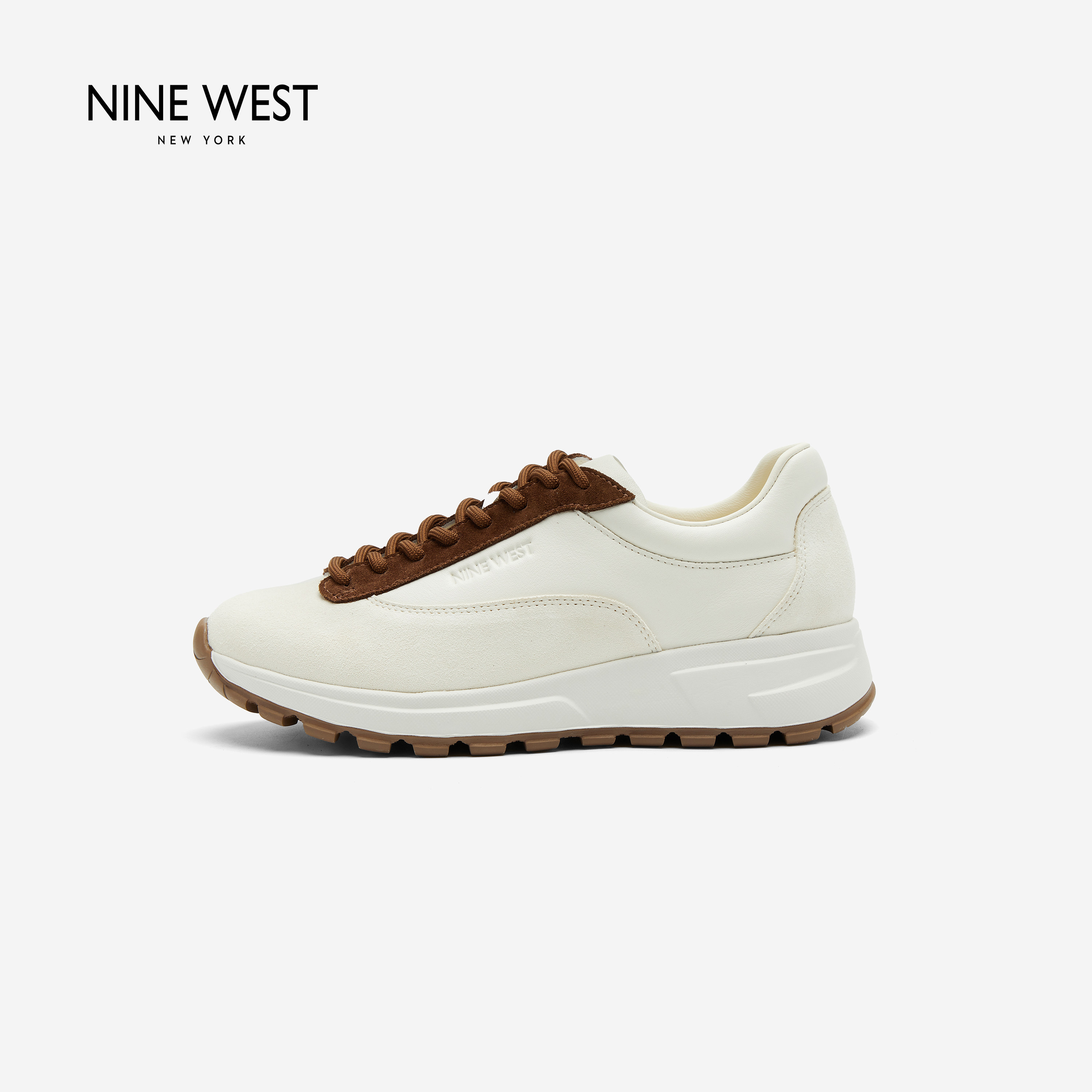 Nine West/玖熙内增高厚底阿甘鞋女2026新款小个子休闲运动鞋百搭主图