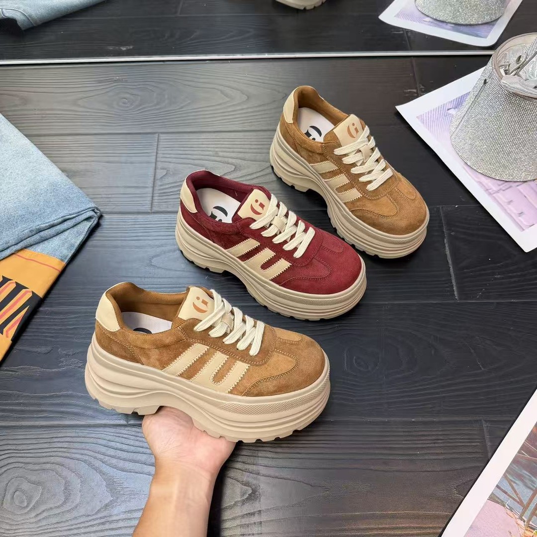 【小个子时尚专属】增高7CM2026秋时尚新款爆款潮流休闲风女鞋81027主图