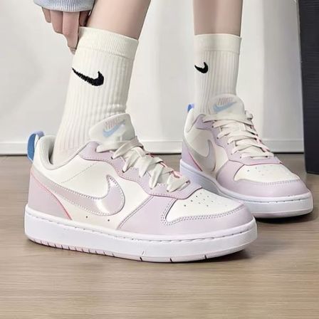 耐克Nike国补COURT BOROUGH GS星云紫运动休闲板鞋IX5006151