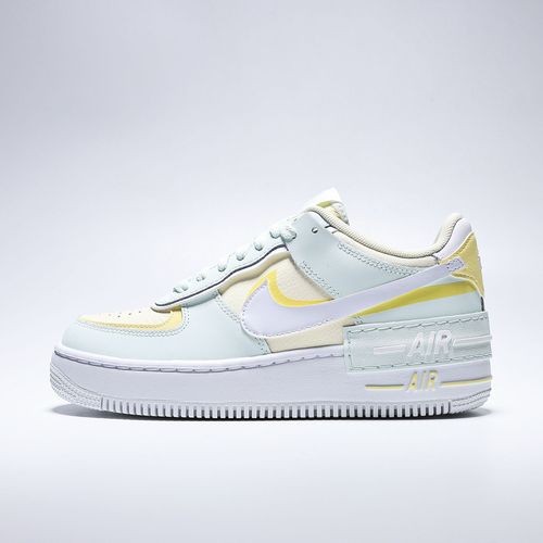 【补贴】NIKE耐克女子AF1 SHADOW柠檬黄厚底空军休闲鞋DZ1847-301主图