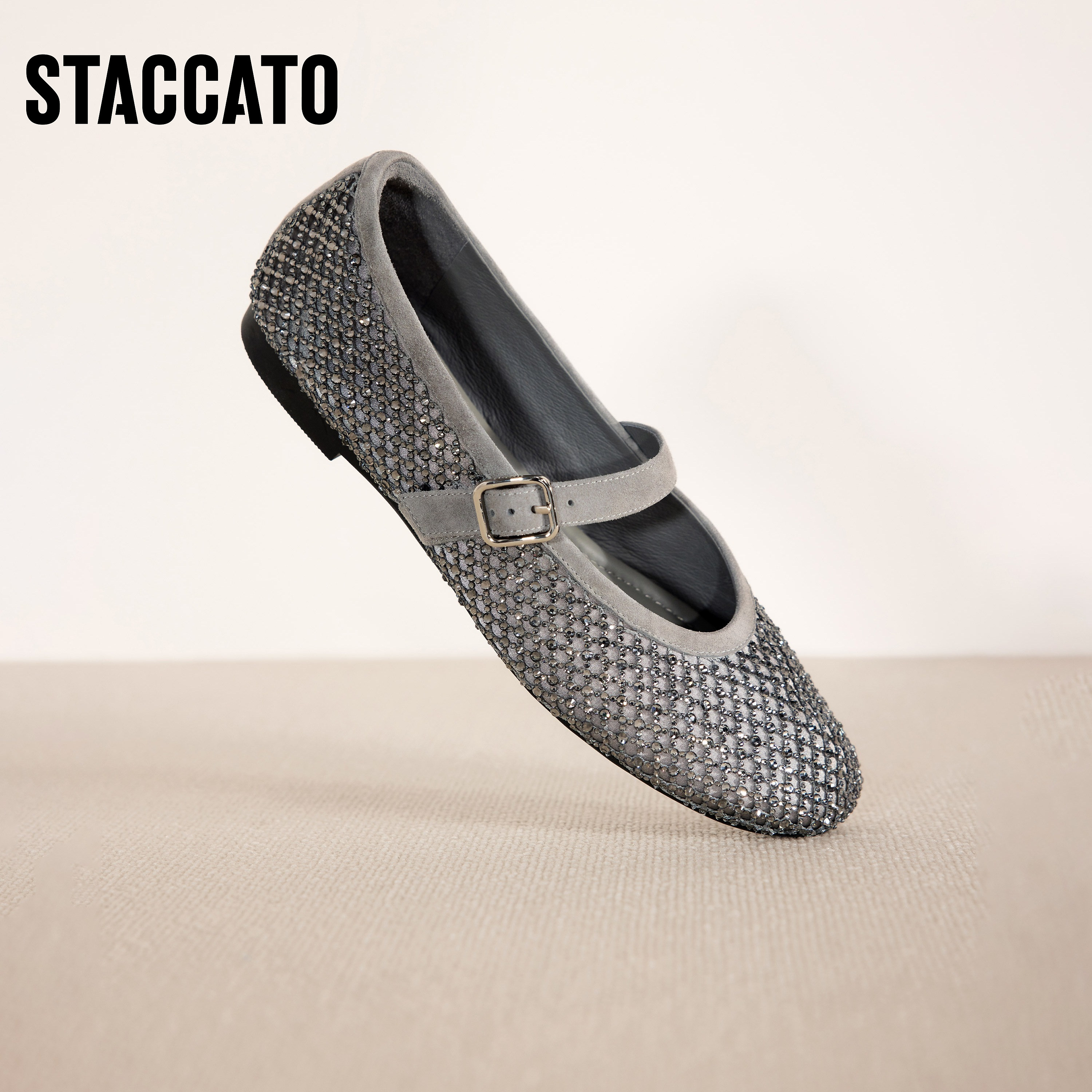 杨幂同款思加图樱桃繁星玛丽珍鞋主图