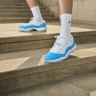 Jordan官方 AJ11Retro Low 北卡蓝复刻运动鞋休闲鞋AJ FV5104-100主图