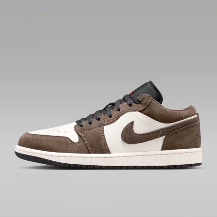NIKE耐克男子AIR JORDAN 1 LOW运动休闲鞋553558-200