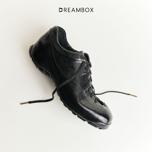 DREAMBOX钧博vibram防滑马皮舒适休闲鞋2026新款厚底增高老爹鞋潮主图