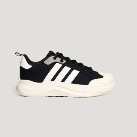 【滔搏联动】adidas阿迪达斯中性黑色厚底大头鞋排汗休闲鞋HQ9482