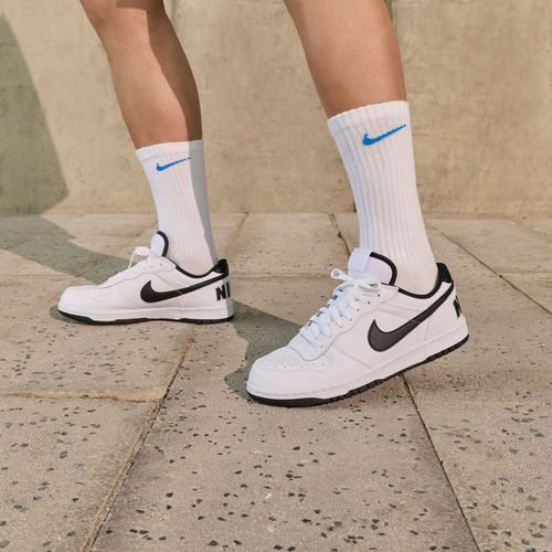 耐克男子低帮平底板鞋秋季耐穿抓地运动鞋NIKE BIG LOW 355152主图