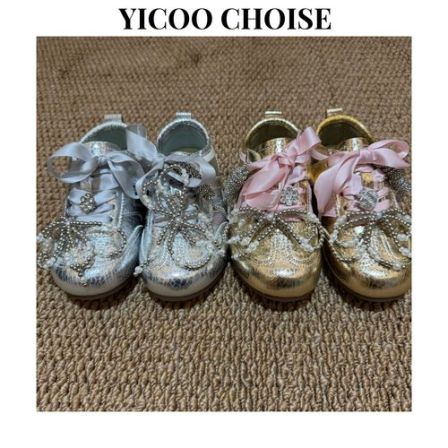 YICOO 【流金岁月】小众设计师高定芭蕾风运动鞋儿童YC267271