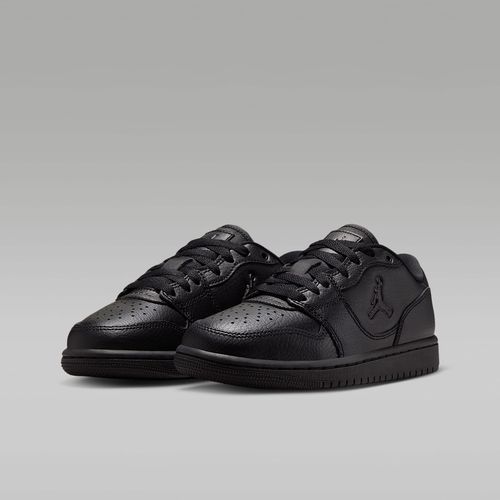 NIKE/耐克官方正品 AJ 女子（GS）COURT纯黑低帮休闲板鞋IQ6016-006主图