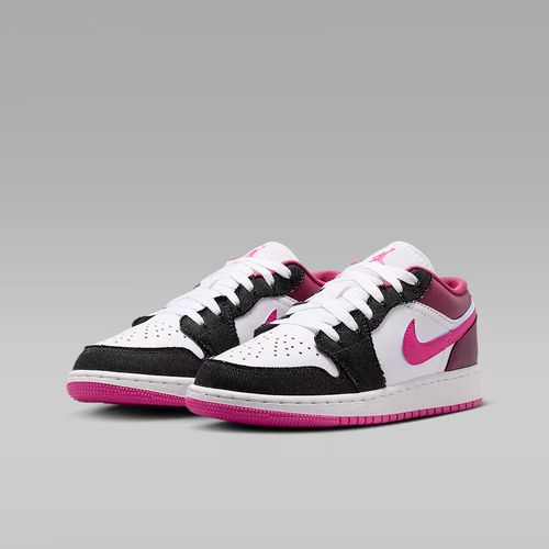 NIKE/耐克正品女鞋 AJ1 SE GS姹紫嫣红低帮时尚休闲鞋 IO2067-001主图