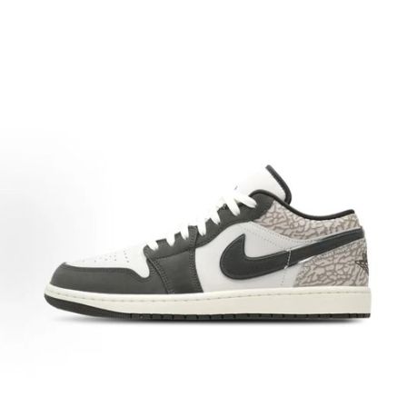 NIKE/耐克【国补】燕麦格雷男子AIR JORDAN 1复古板鞋 IU2268100