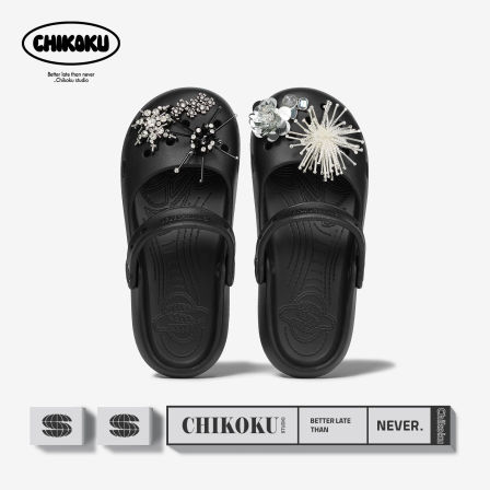 chikoku经典芭蕾洞洞鞋女夏足弓支撑外穿防滑软底浅口玛丽珍单鞋