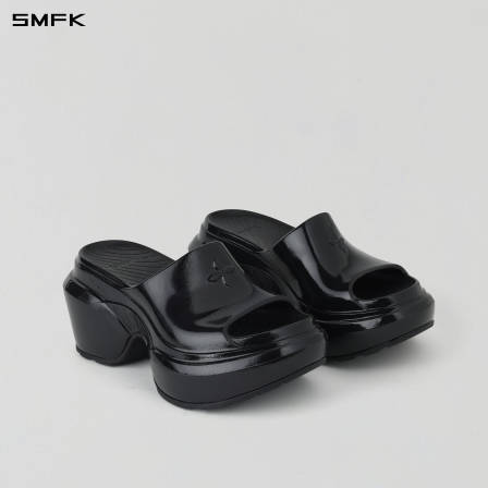 SMFK流线一体高跟拖鞋SL002BP/LG/SL2高跟拖鞋