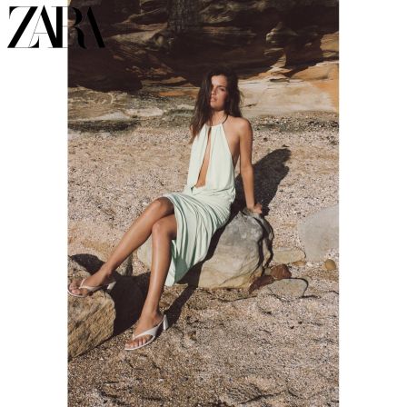 ZARA2026早秋新品 女鞋 气质优雅百搭显瘦款粗跟凉鞋 3300810 850