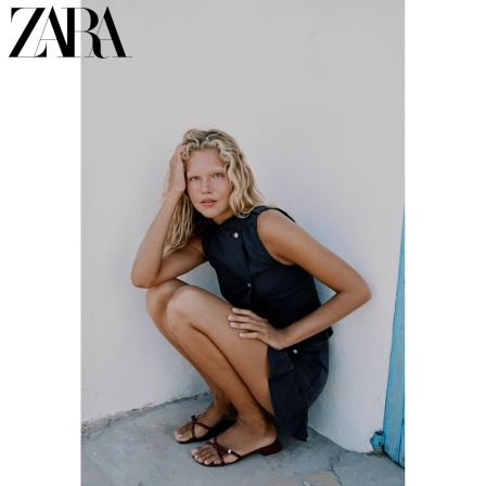 ZARA2026早秋新品 女鞋 温柔仙女风款蝴蝶结平底凉鞋 3315810 600