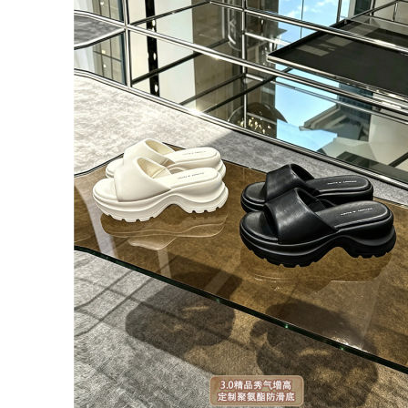【显瘦拉长腿型比例】大叔家6.5cm厚底拖鞋女外穿夏季百搭凉拖鞋