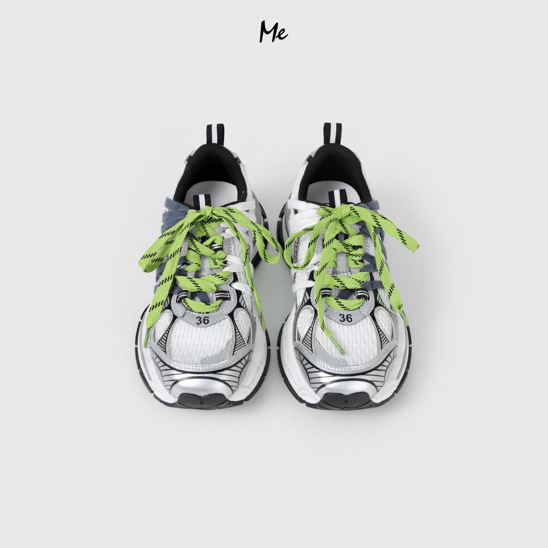 ME【巴黎机能鞋】奢牌感透气网面撞色绑带百搭时尚休闲鞋子MEHS5774主图