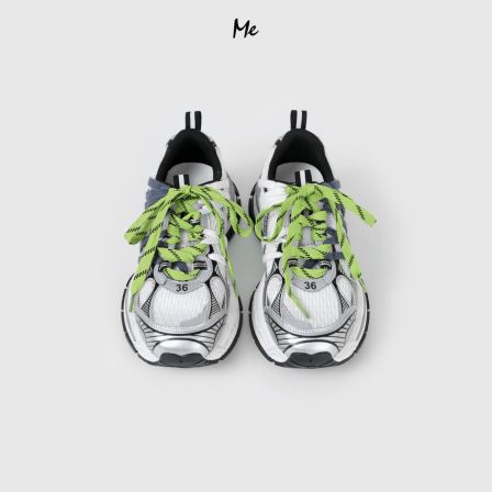 ME【巴黎机能鞋】奢牌感透气网面撞色绑带百搭时尚休闲鞋子MEHS5774