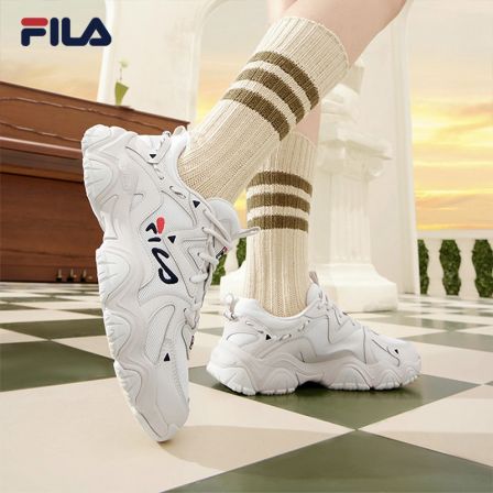 【补贴】斐乐猫爪4丨FILA老爹鞋秋季女鞋运动鞋休闲鞋厚底鞋-达播