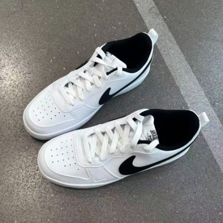 NIKE/耐克正品女鞋COURT(GS) 黑白熊猫百搭时尚休闲鞋-IV5964-102