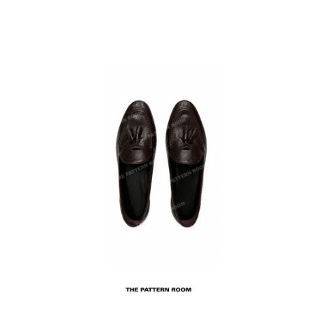 The pattern room｜新复古主义胎牛皮流苏乐福鞋