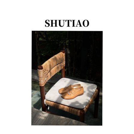 【SHUTIAO】【分趾鞋】复古分趾流苏小花鞋子F3PX02216