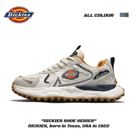 Dickies男鞋2026秋季新款男士透气运动鞋防滑软底舒适百搭休闲鞋